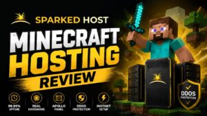 sparked host minecraft hosting review