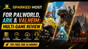 sparked host palworld ark valheim hosting